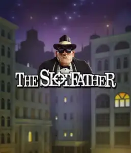 Enter the shadowy realm of The Slotfather game by Betsoft, showcasing a commanding mafia boss posed against a moonlit cityscape. This image evokes the dramatic atmosphere of the mafia underworld, with the boss dressed in a sharp black suit and hat. Ideal for players who enjoy mafia stories, delivering a captivating gaming experience. 